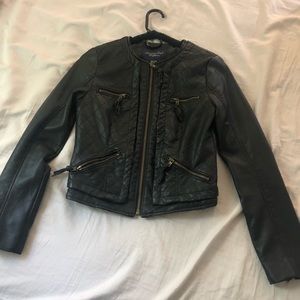 American eagle leather jacket